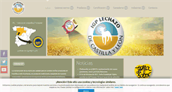 Desktop Screenshot of lechazodecastillayleon.es